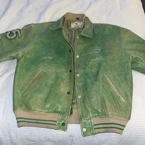 Guess USA ジャケット Guess × Vintage VINTAGE GUESS❓Red Classic Leather Jac… - Gem